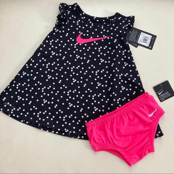 Nike Other - Nike baby girl polka dot dress 2121